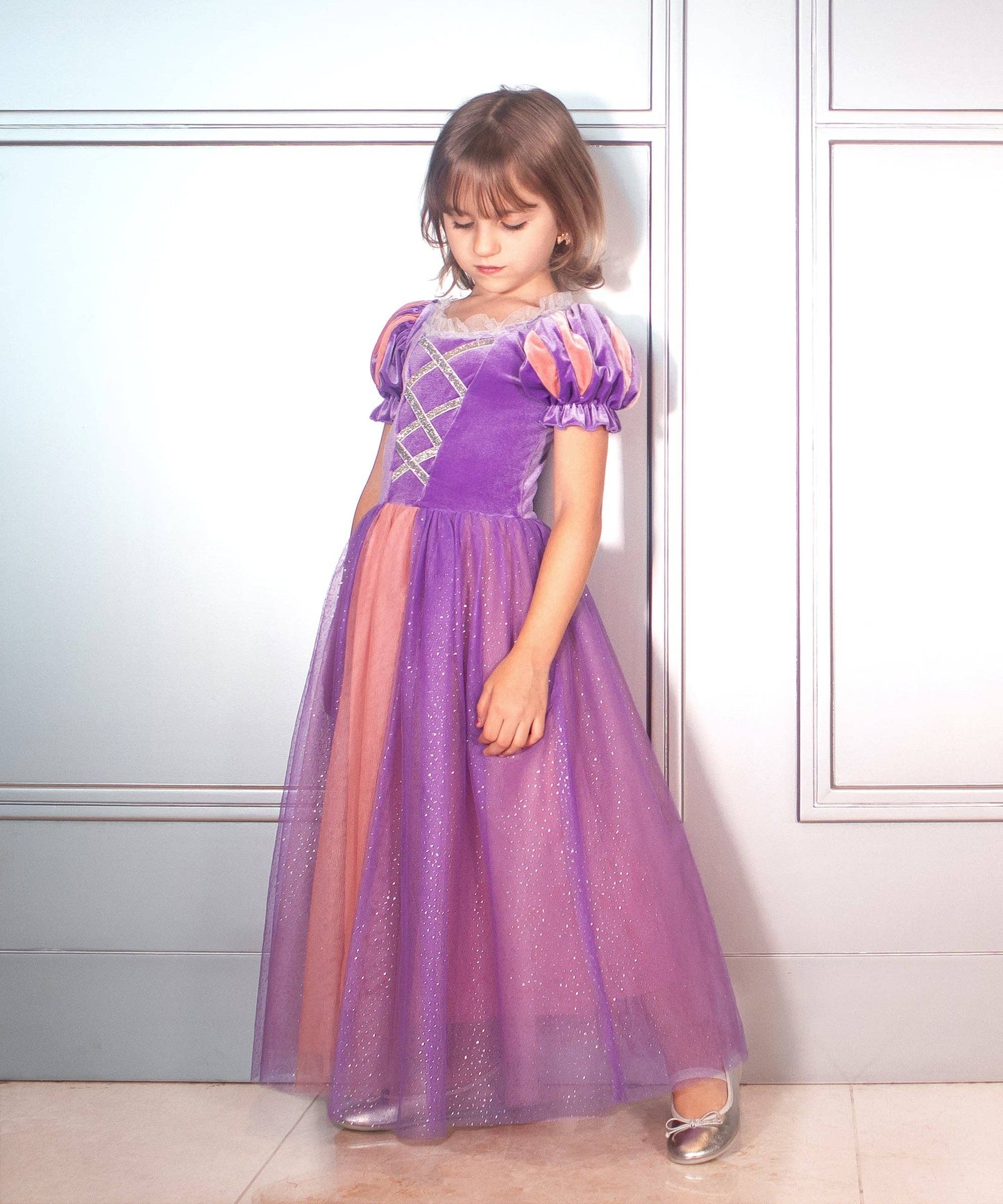 Tower Princess Costume Dress (M)  6-8 years