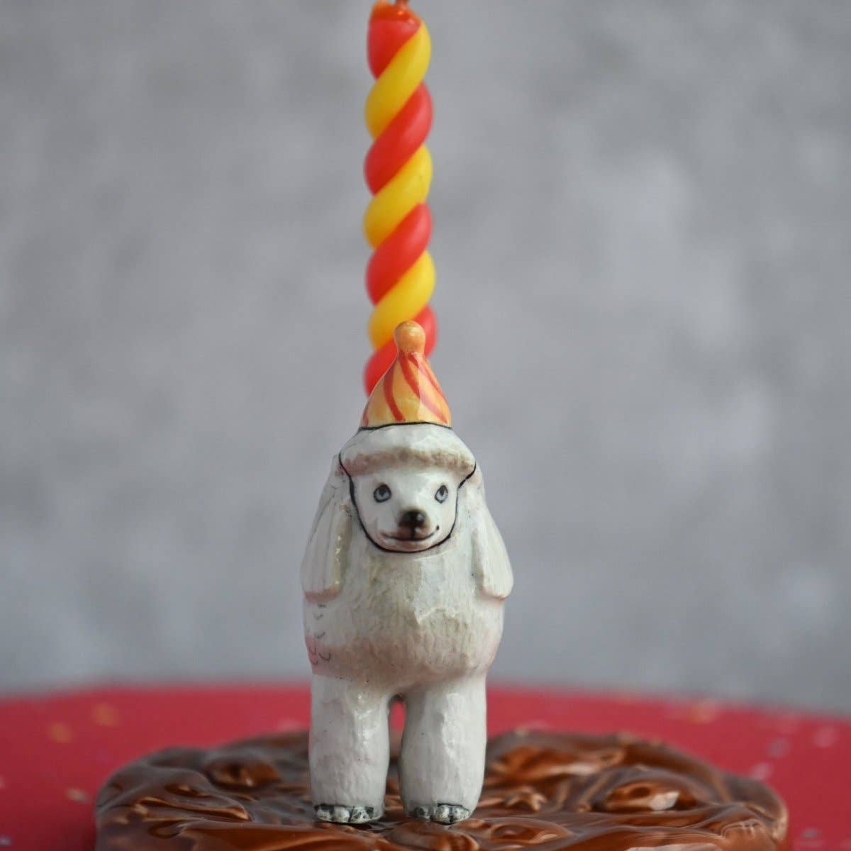 Poodle Cake Topper