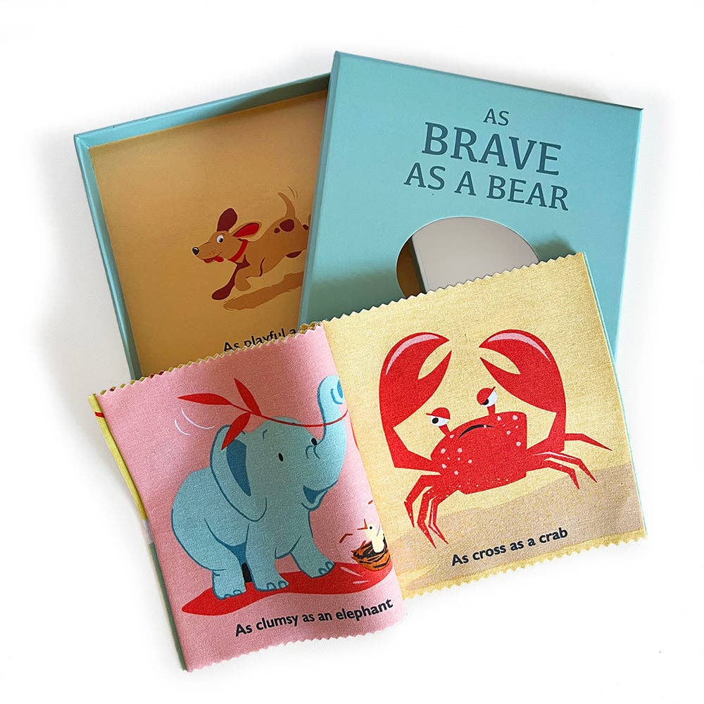 ThreadBear | Brave as a Bear Rag Book