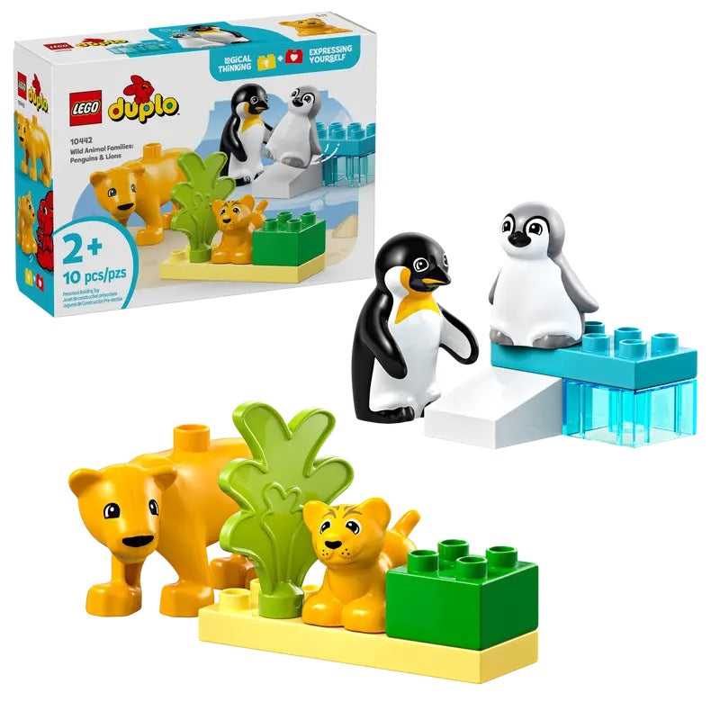 LEGO Duplo - Wild Animal Families:  Penguins & Lions