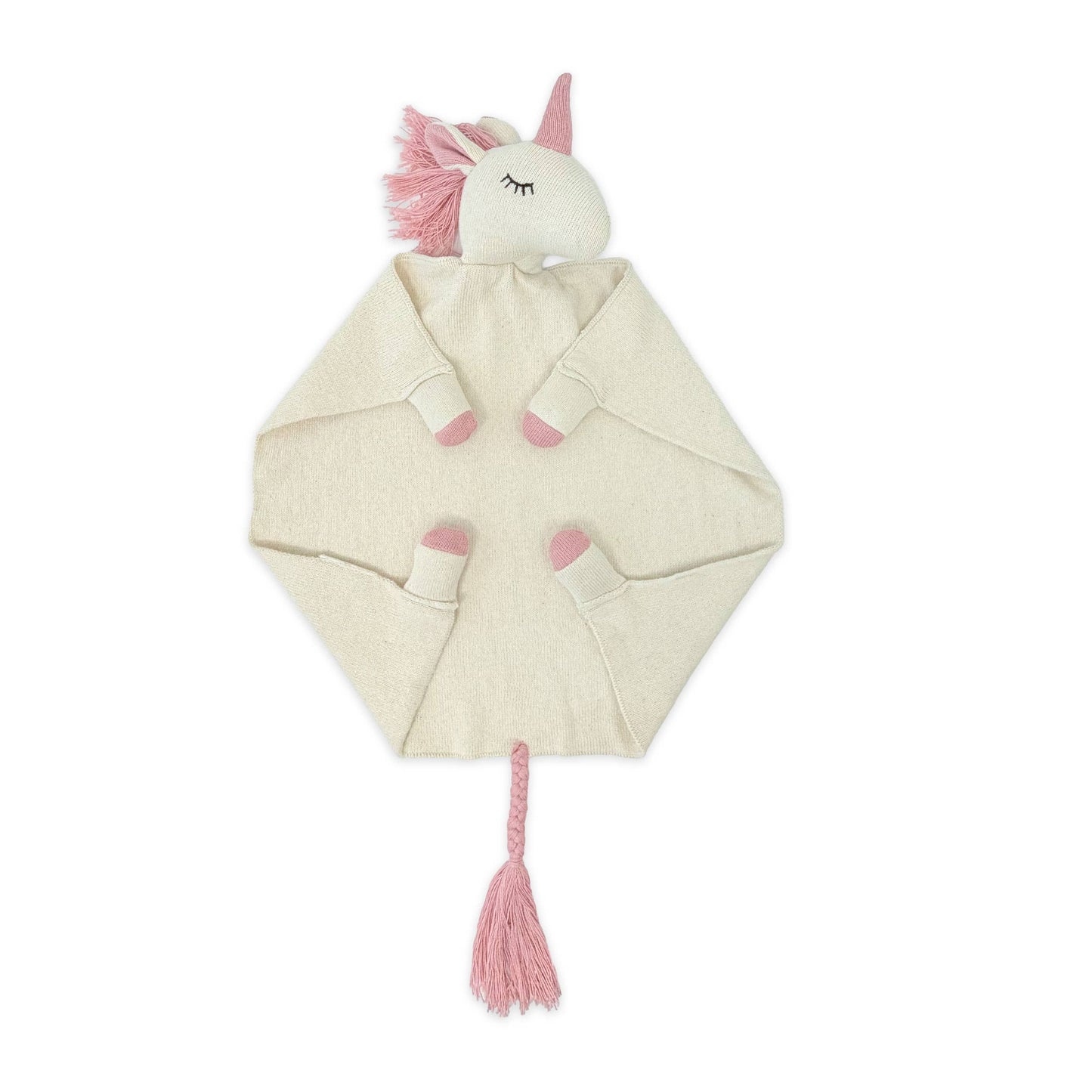 Unicorn - Organic Baby Lovey Security Blanket Cuddle Cloth