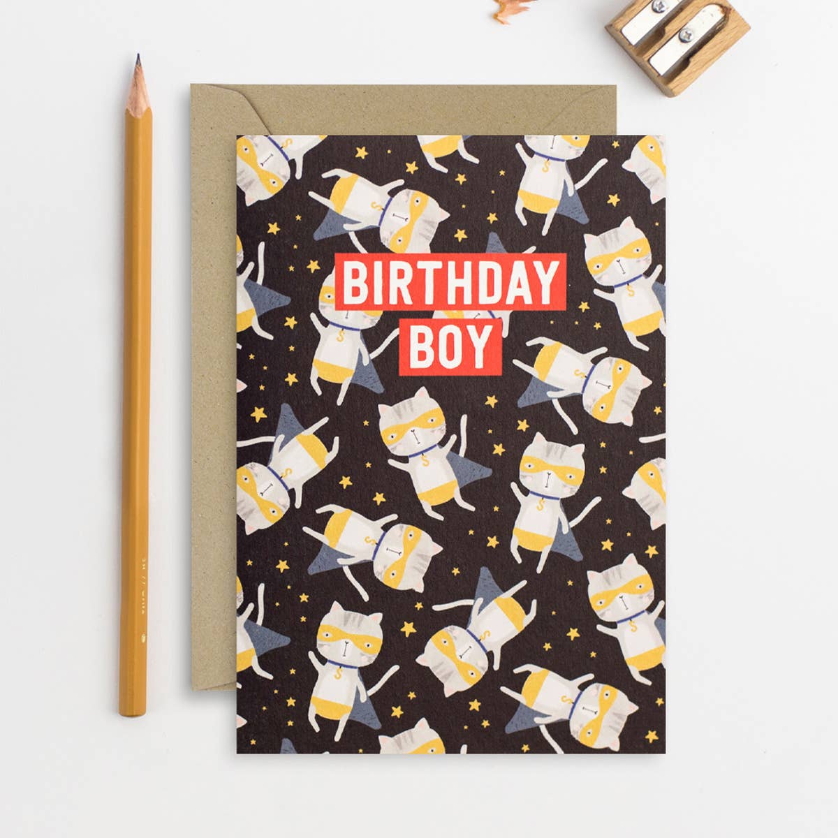 Birthday Boy Card | Birthday Card | Superhero Card For Kids