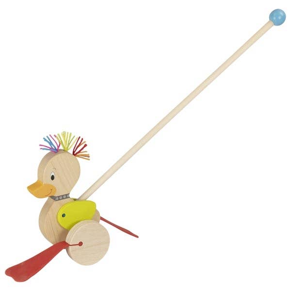 Push-Along Rock Star Duck