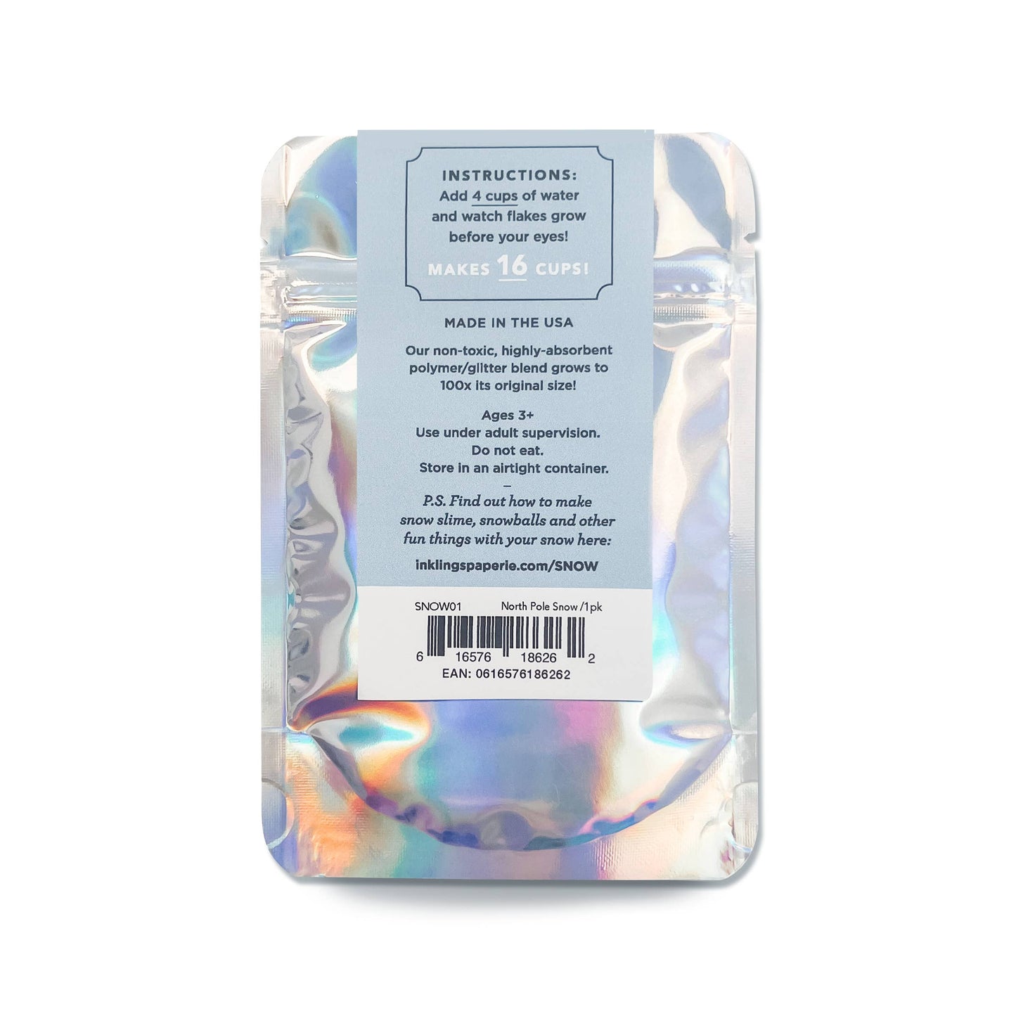 Snow Kit - Magic Snow - Holiday Activity