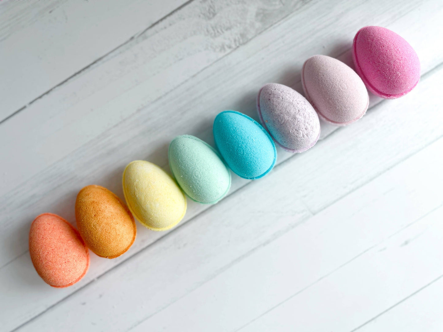 Easter Egg Bath Bomb - 6 pack - with hidden toys