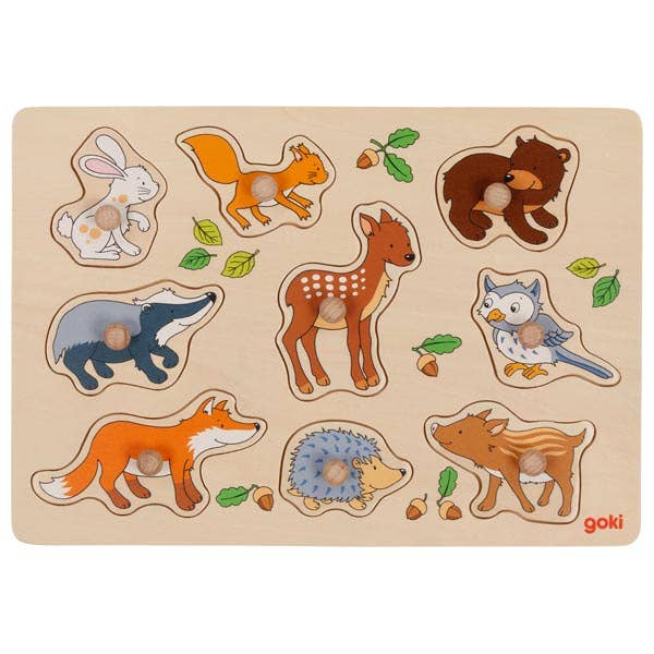 Forest animals Lift Out Puzzle