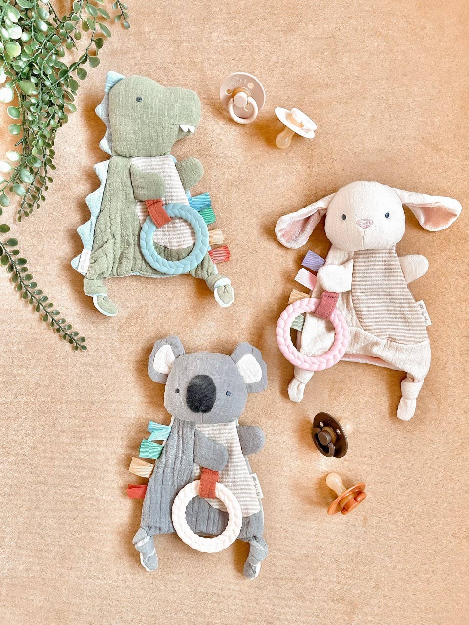 Dino Bitzy Crinkle™ Sensory Toy with Teether