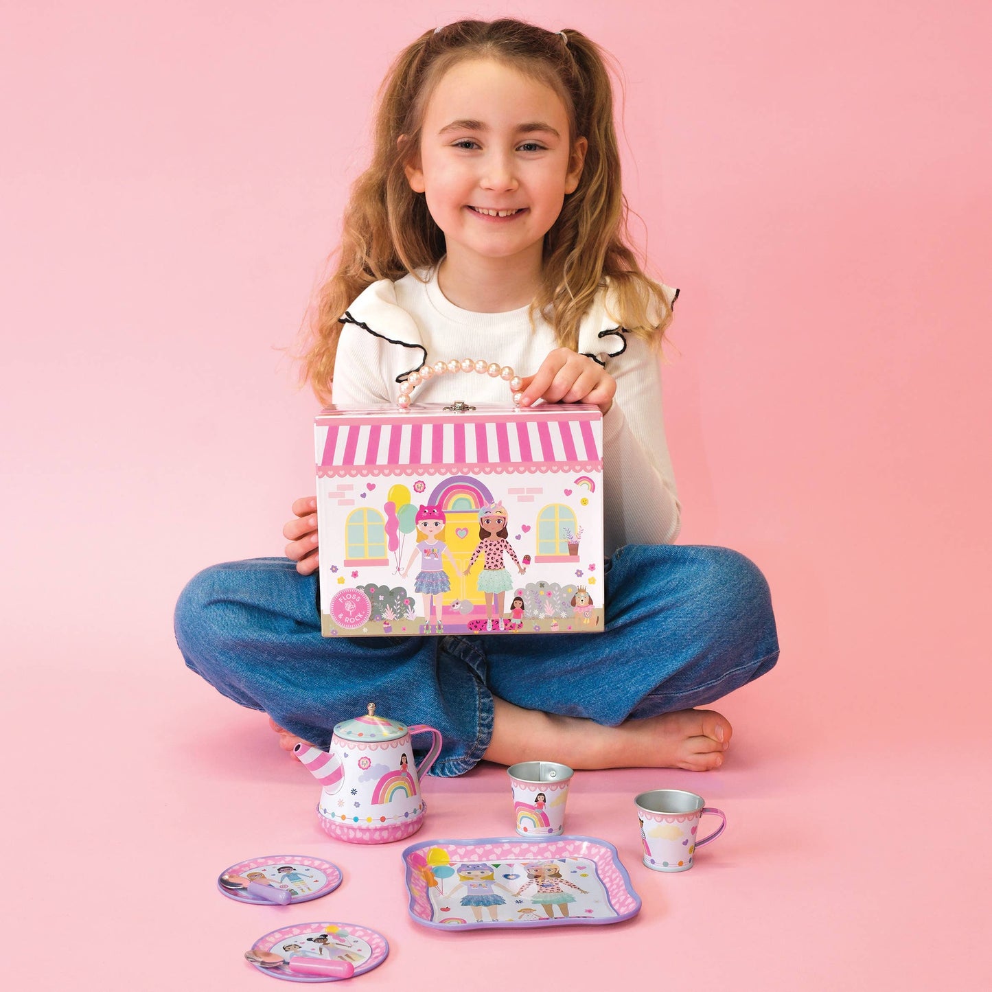 Best Friends 9pc Musical Tea Set