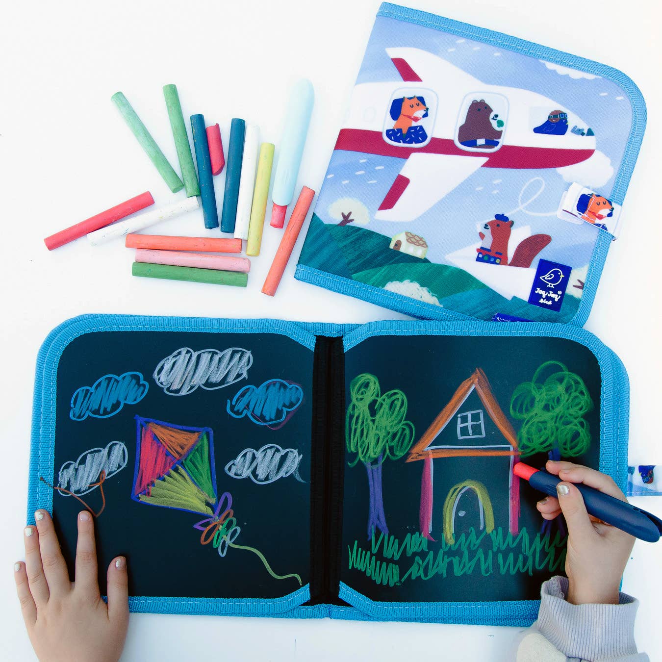 JJF Airplanes Activity Wipe Dry Book