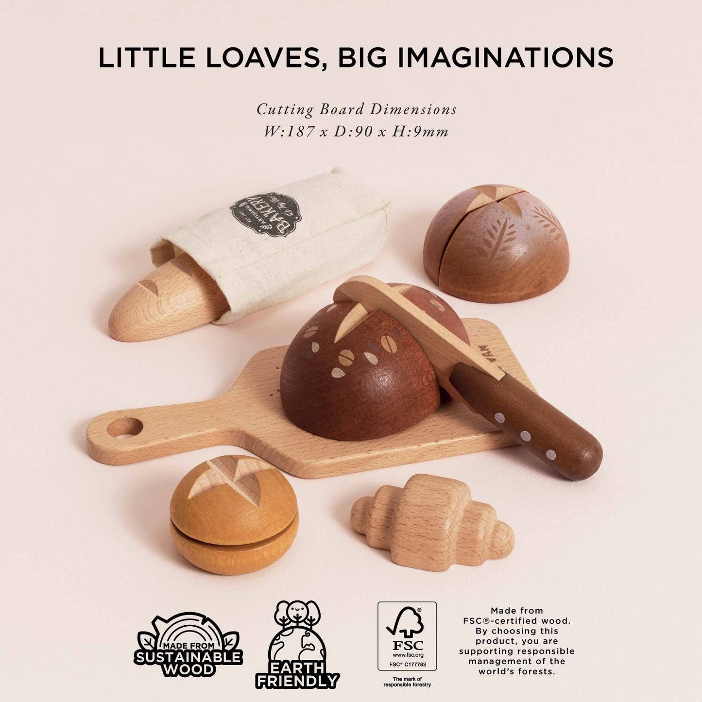 Artisan Bread & Knife Set