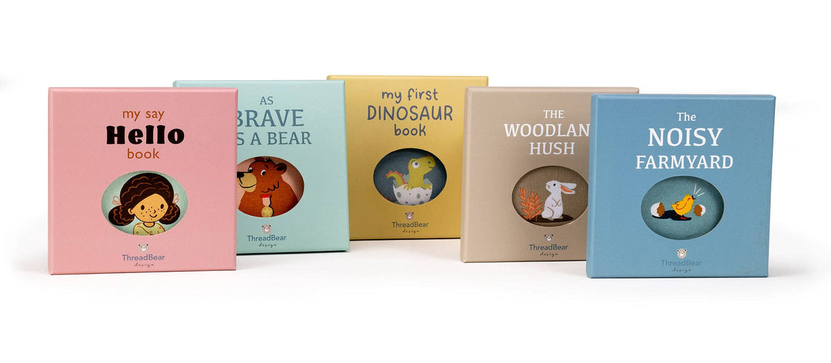 ThreadBear | My First Dinosaur Book Rag Book