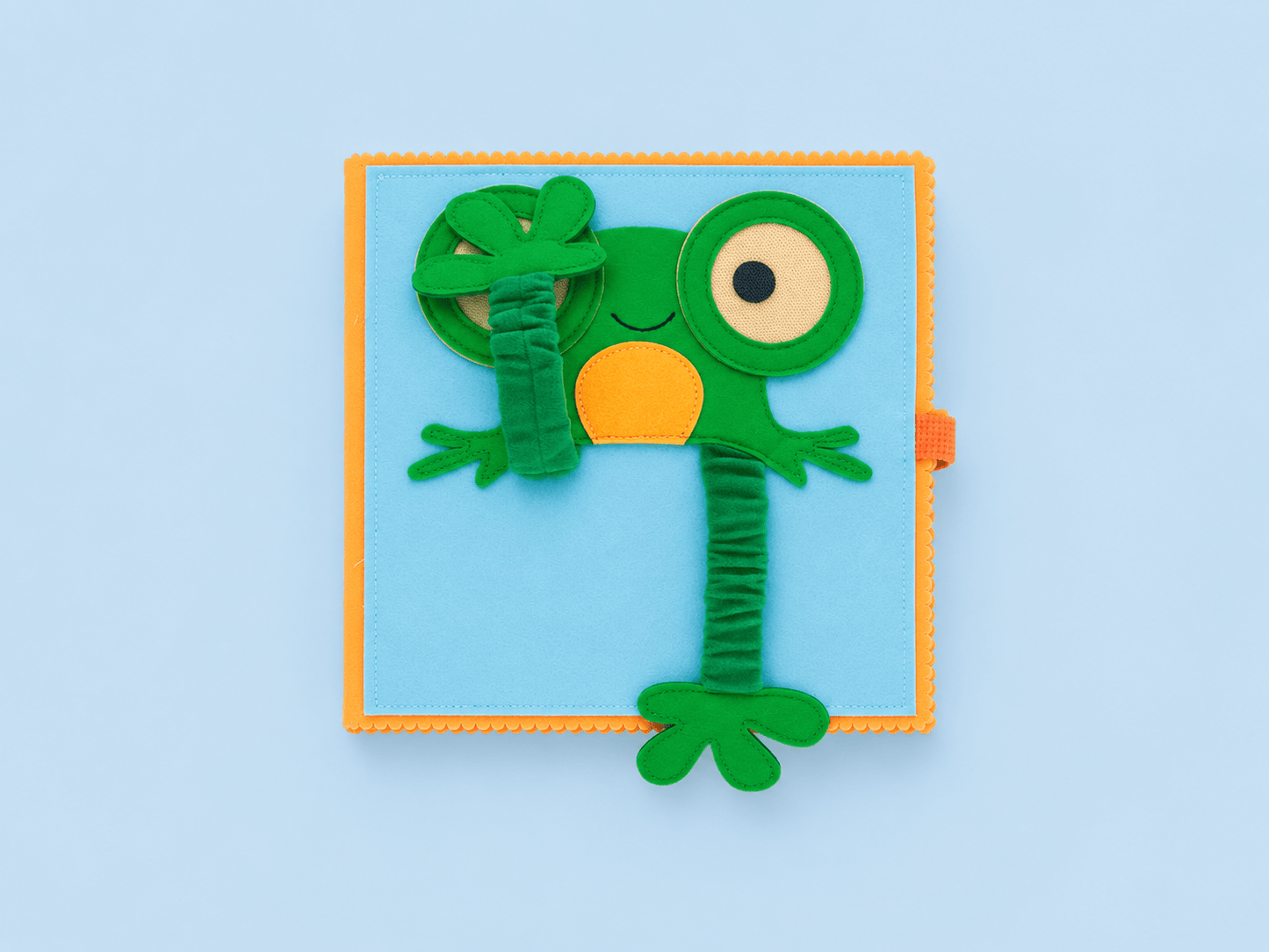 Friendly Frog Toddler Book