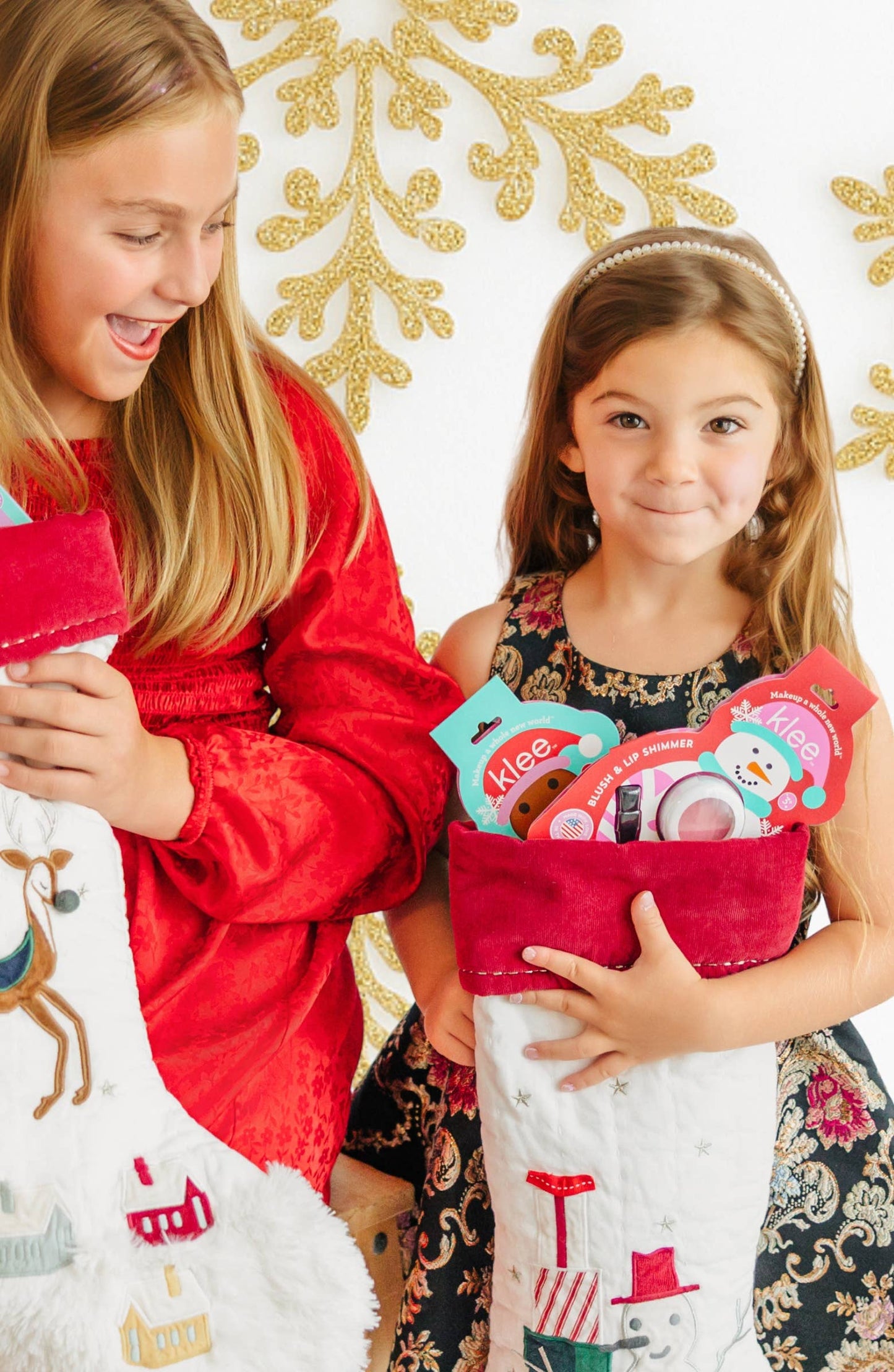 Snowflake Shimmer - Holiday Eye Shadow Lip Shimmer Set