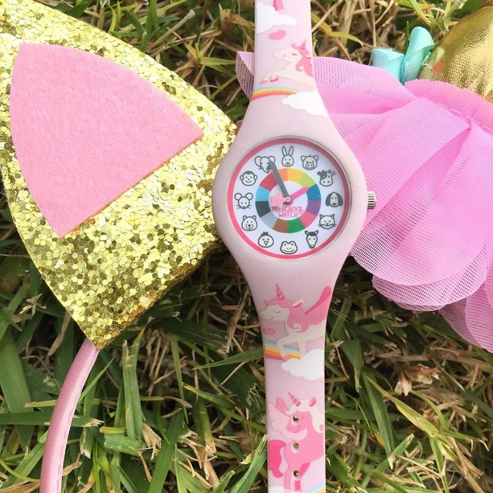 Unicorn Silicone Preschool Watch