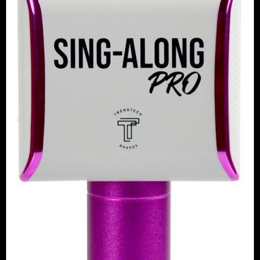 Sing A Long Pro 3 Karaoke Bluetooth Microphone-Pink