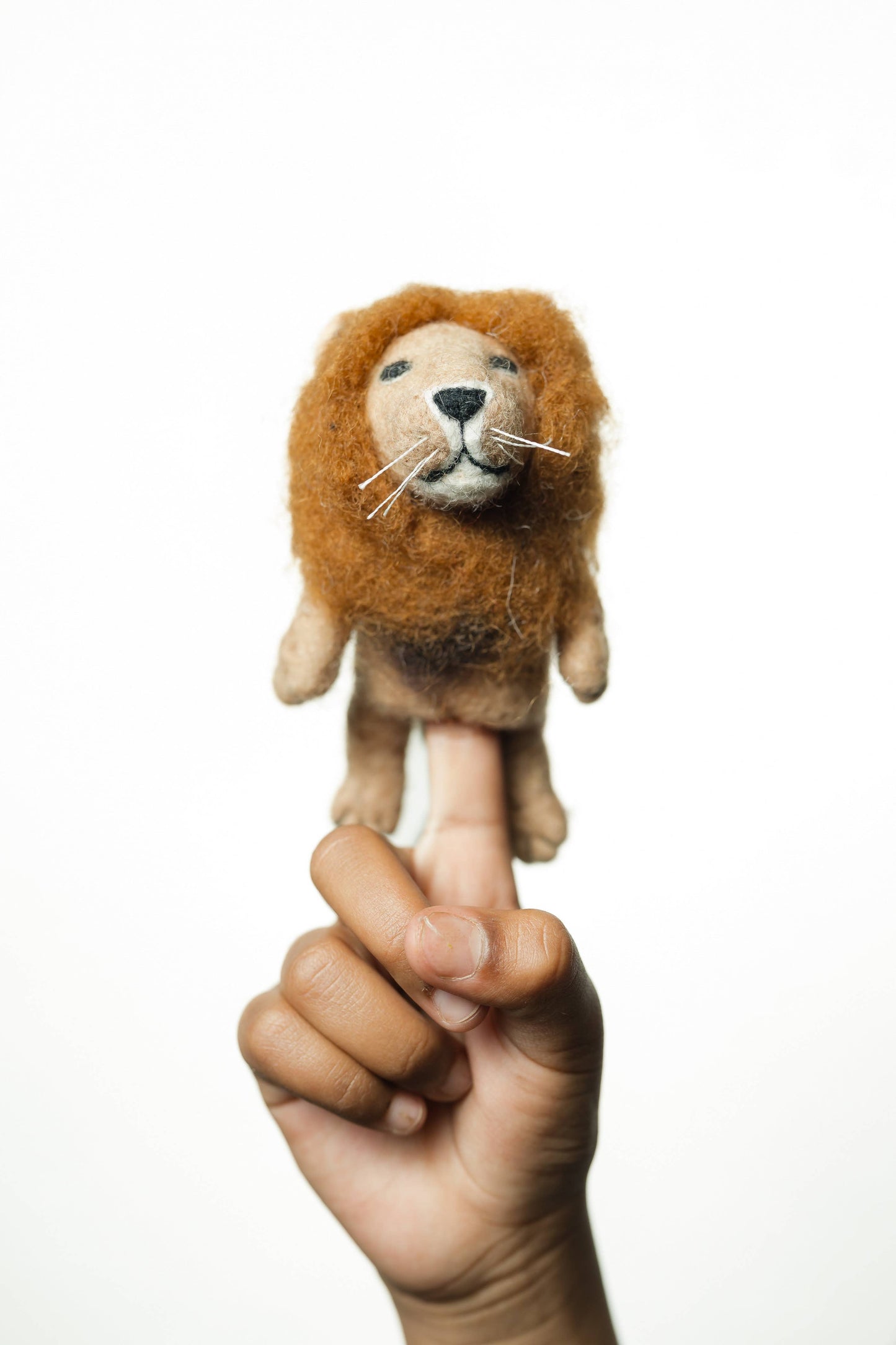 Lion Finger Puppet