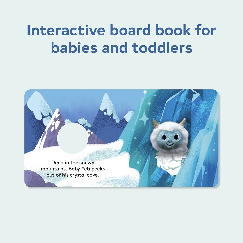 Baby Yeti Finger Puppet Book