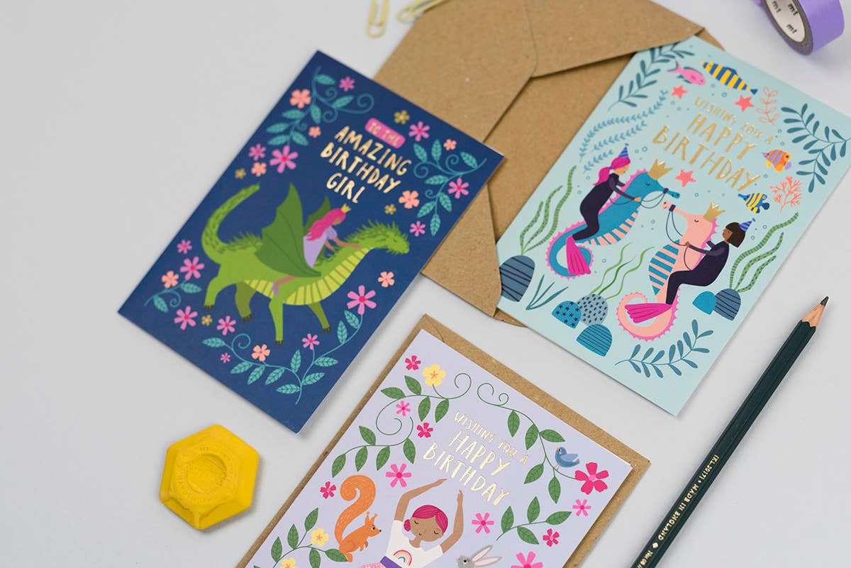 Under the Sea Kid's Birthday Card | Children's Birthday Card