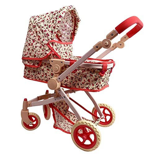 Convertible Combo Baby Doll Floral Stroller