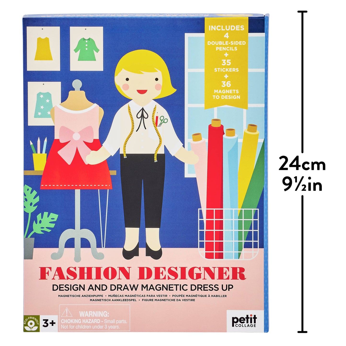 Fashion Designer Magnetic Dress Up Play Set