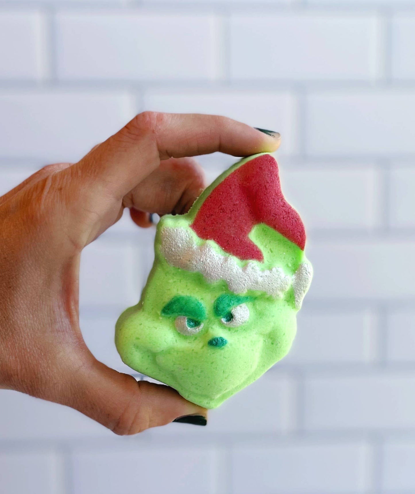 Grinch Bath Bomb - with toy inside!