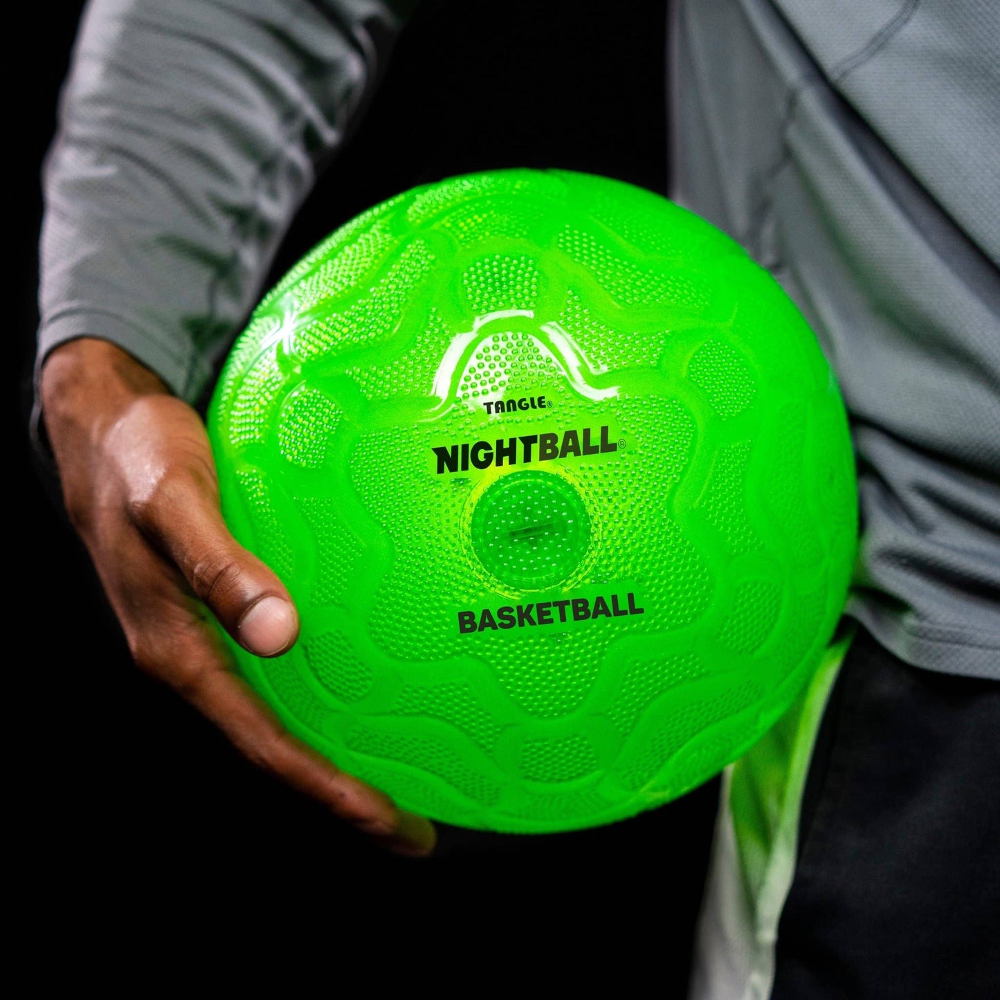 NightBall® Light-Up LED Basketball: Orange