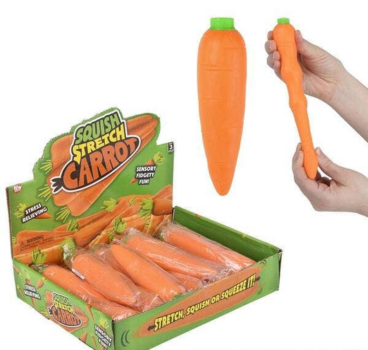 STRETCH AND SQUEEZE CARROT