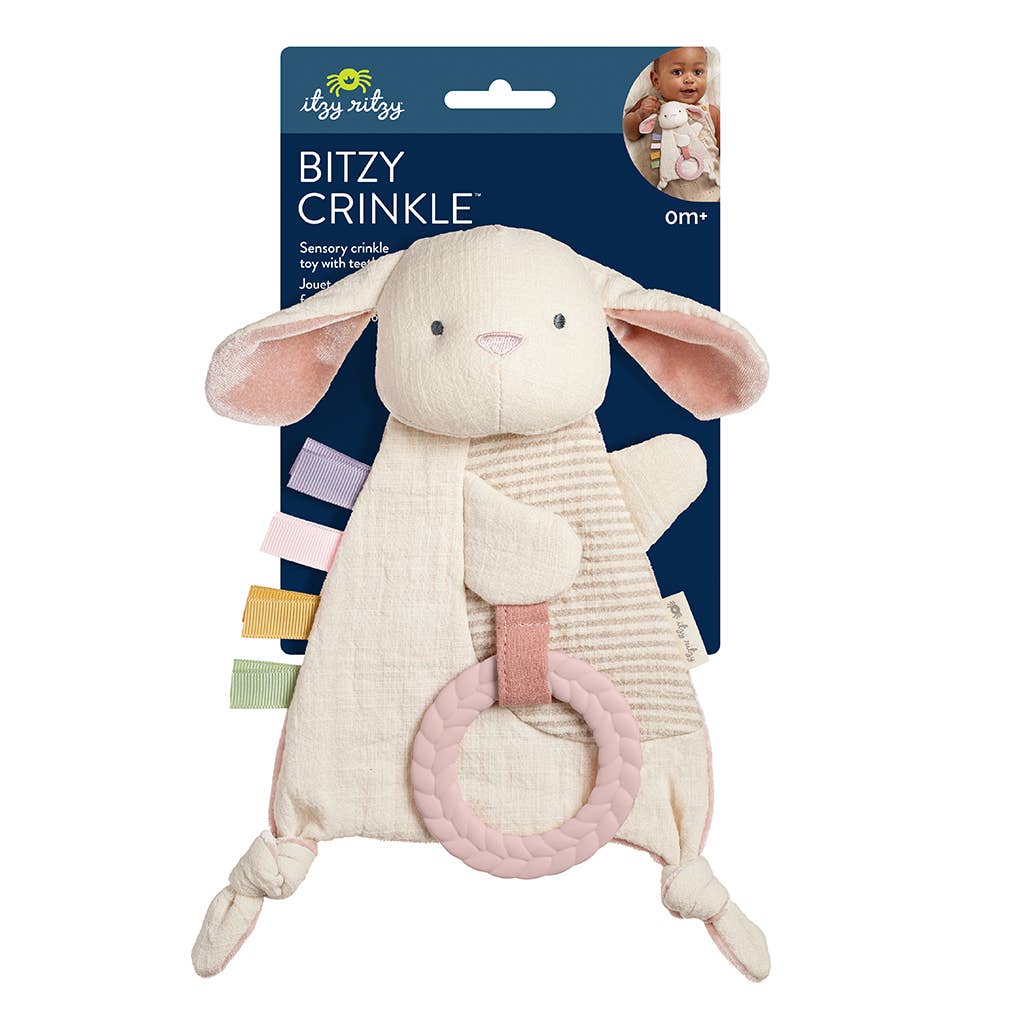 Dino Bitzy Crinkle™ Sensory Toy with Teether