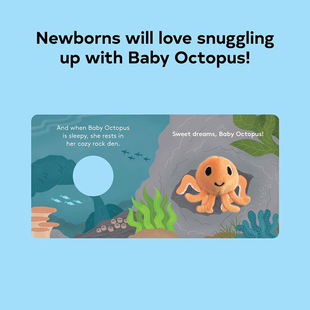 Baby Octopus: Finger Puppet Book