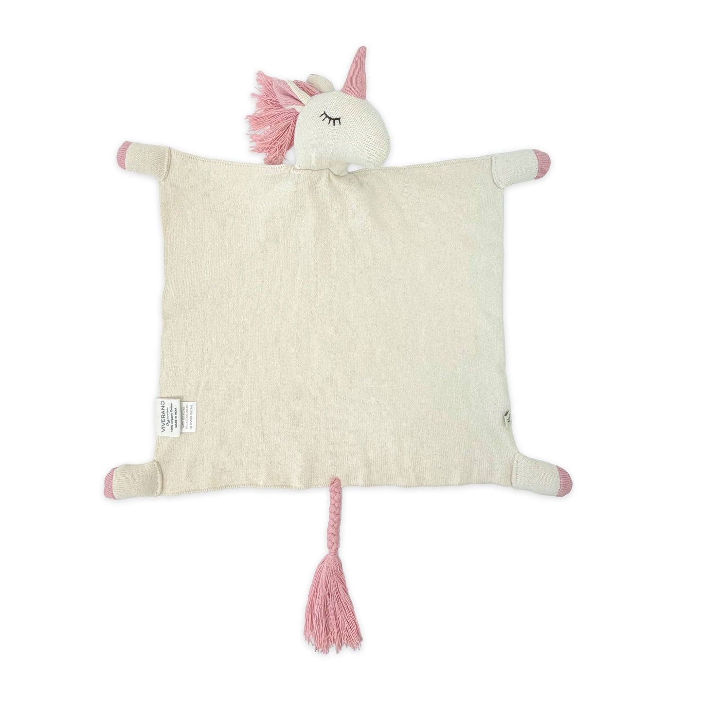 Unicorn - Organic Baby Lovey Security Blanket Cuddle Cloth