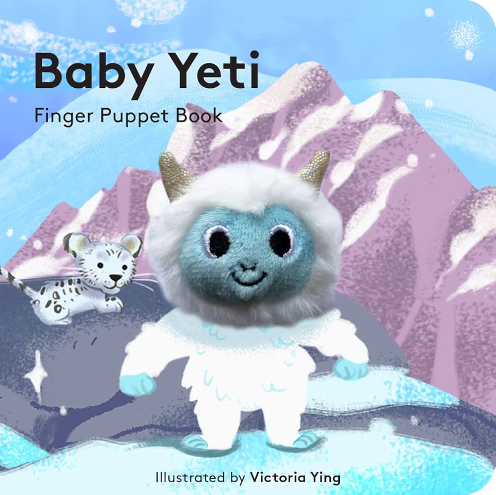 Baby Yeti Finger Puppet Book