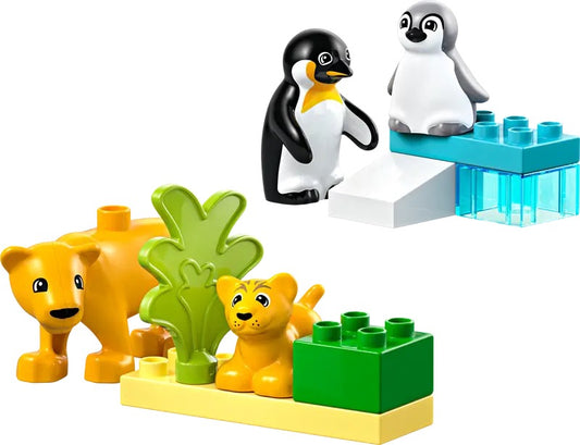 LEGO Duplo - Wild Animal Families:  Penguins & Lions