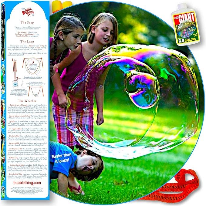 GIANT Bubble Wand and Mix