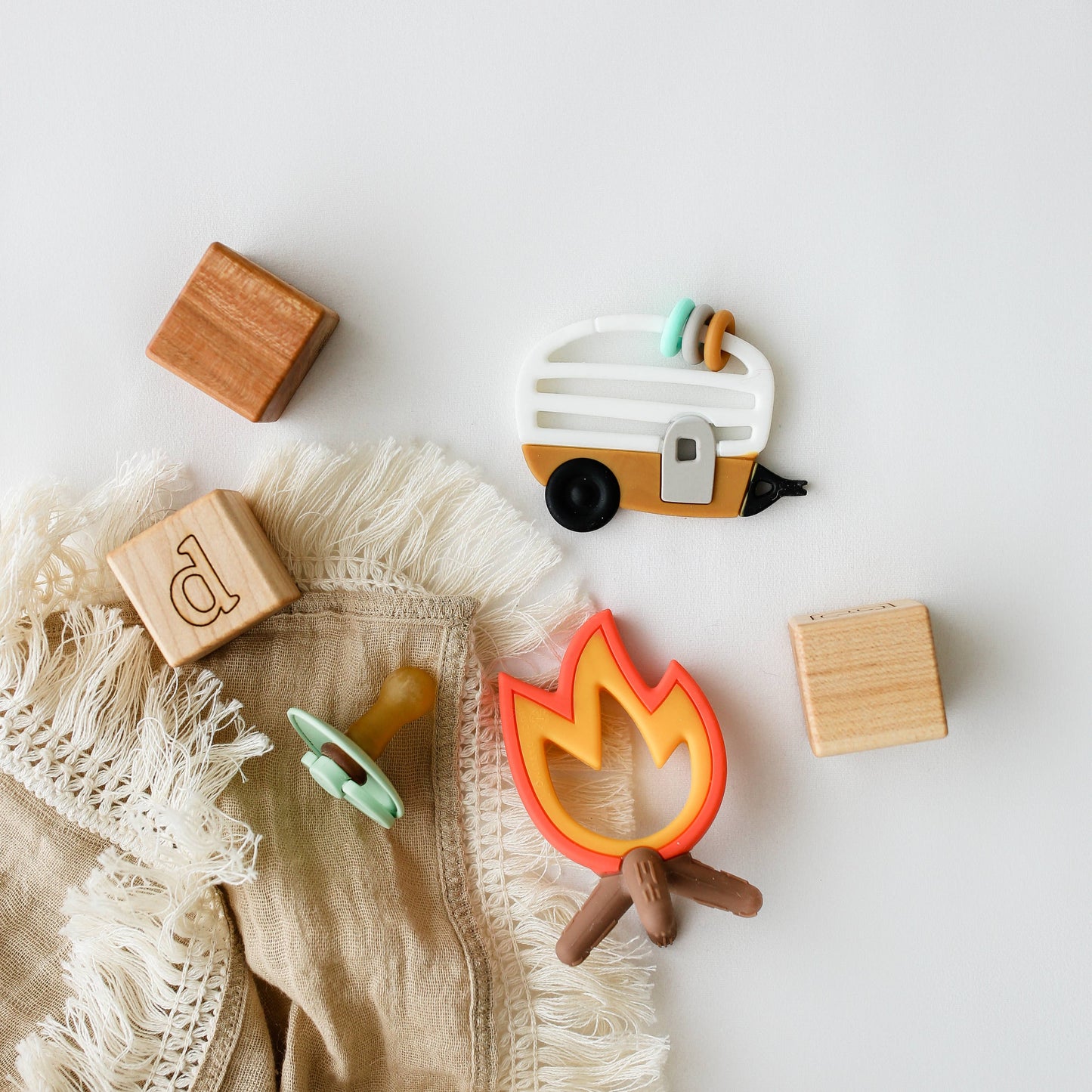 Little Camper Baby Teether Toy