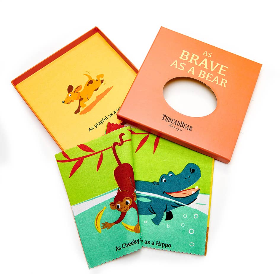 Brave As A Bear Rag Book For Toddlers