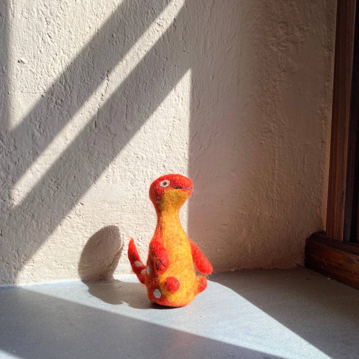 Felt Dinosaur Finger Puppet