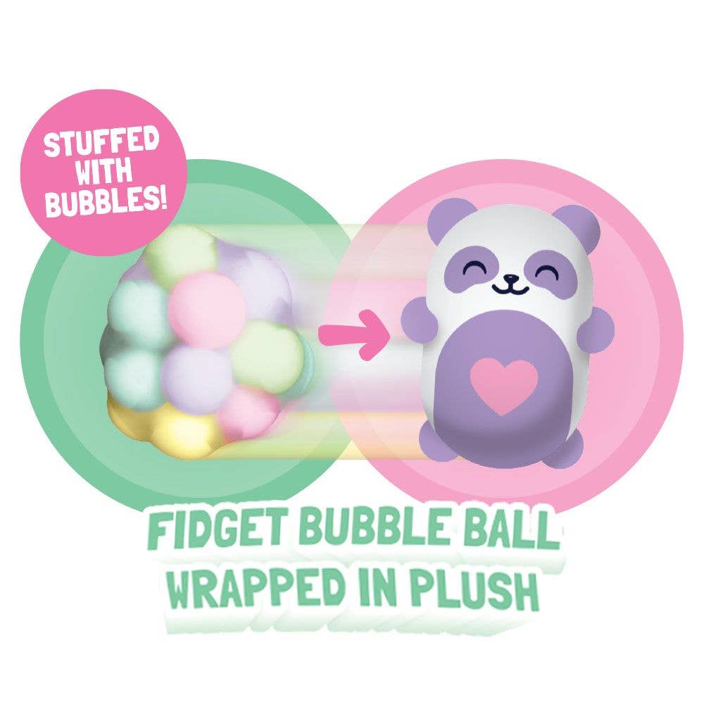 Bubble Stuffed Squishy Friends - Bunny Edition