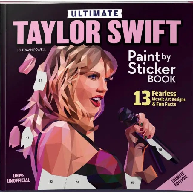 Activity Book - Taylor Swift Paint by Sticker Book