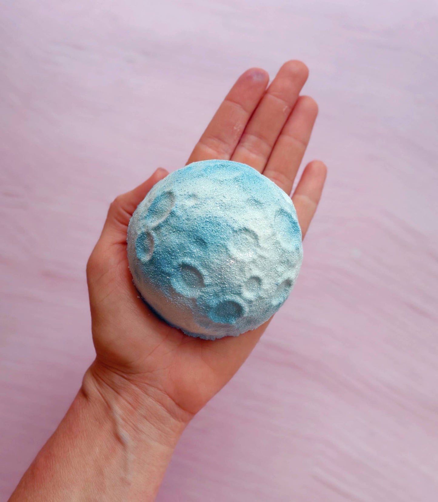 Moon Bath Bomb - with astronaut inside!
