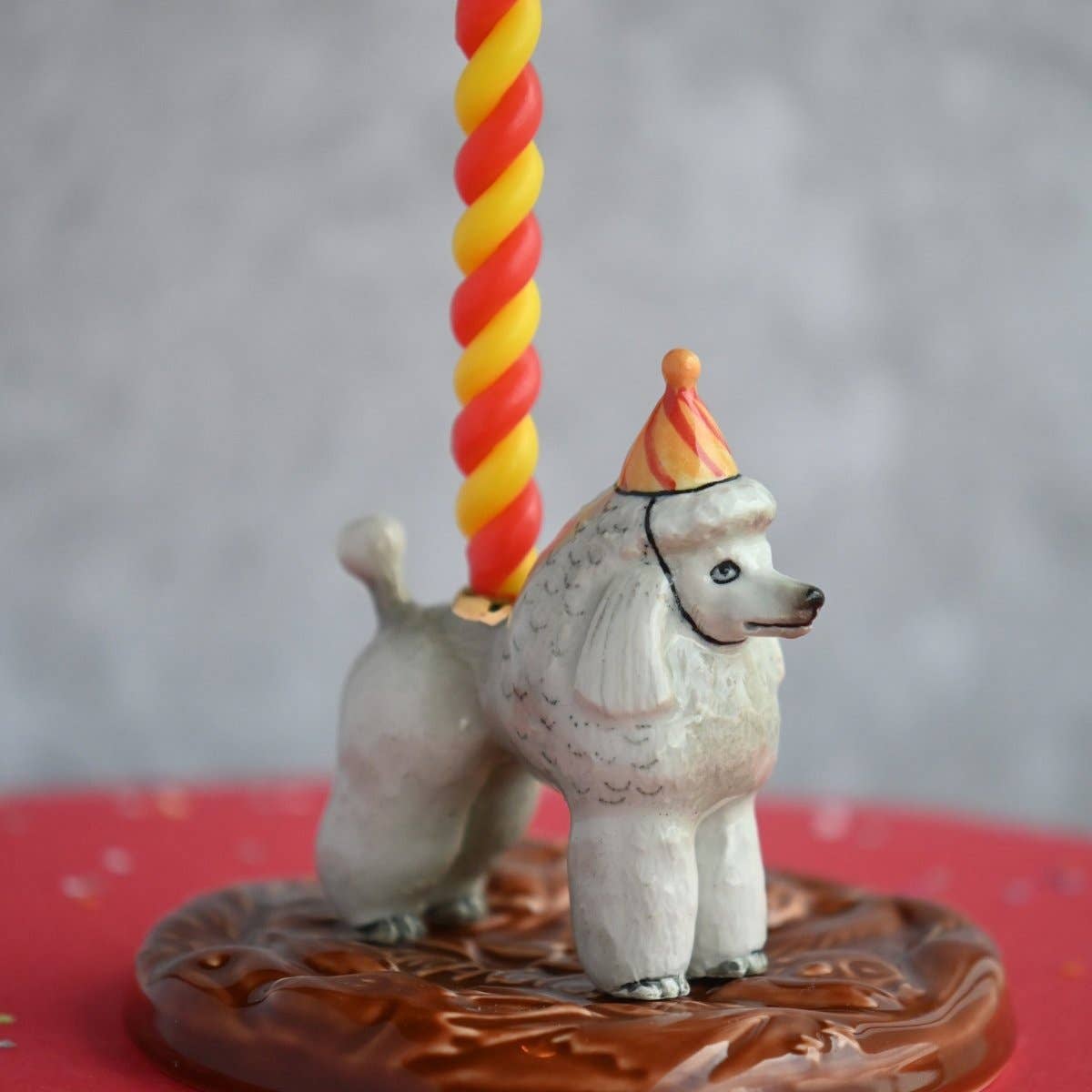 Poodle Cake Topper