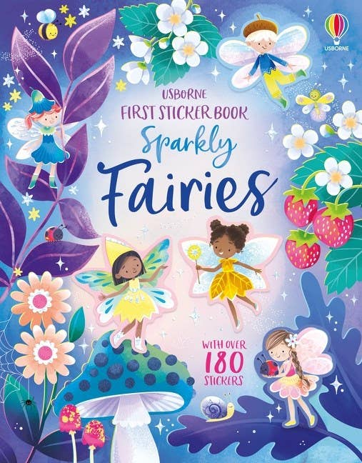 First Sticker Book Sparkly Fairies: Usborne