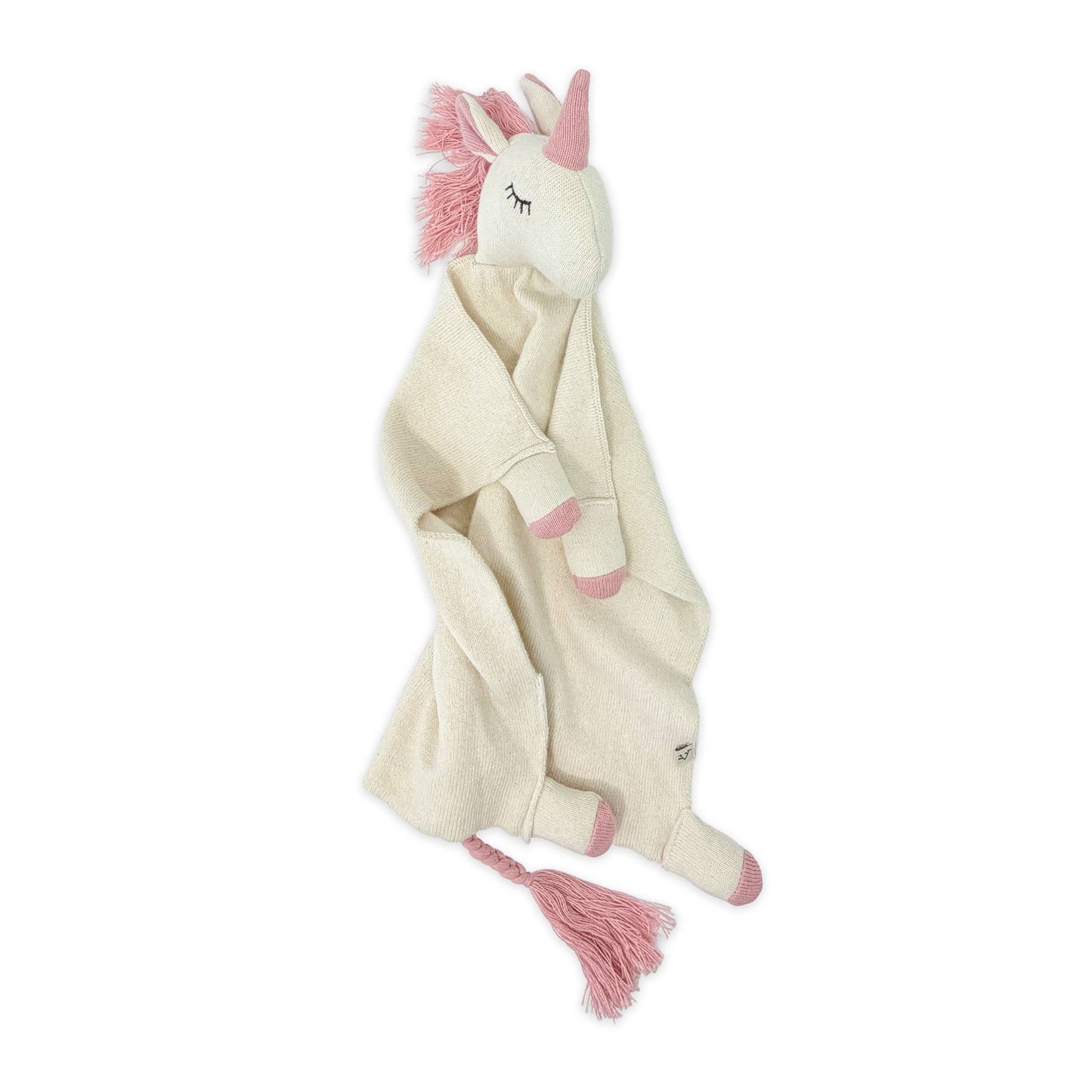 Unicorn - Organic Baby Lovey Security Blanket Cuddle Cloth