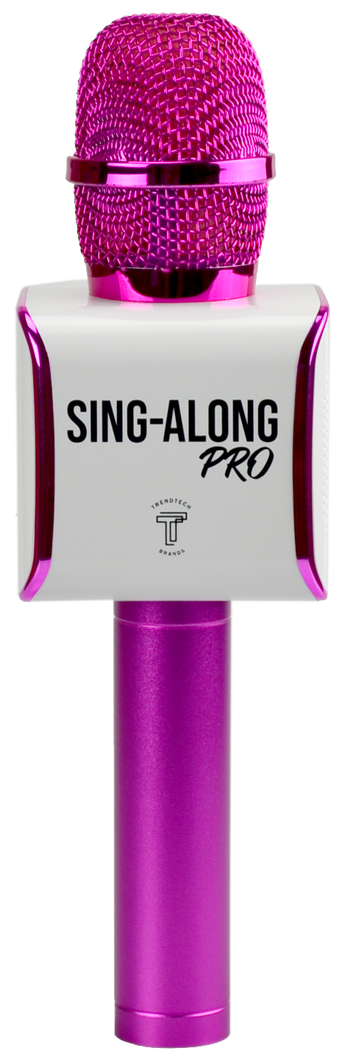 Sing A Long Pro 3 Karaoke Bluetooth Microphone-Pink