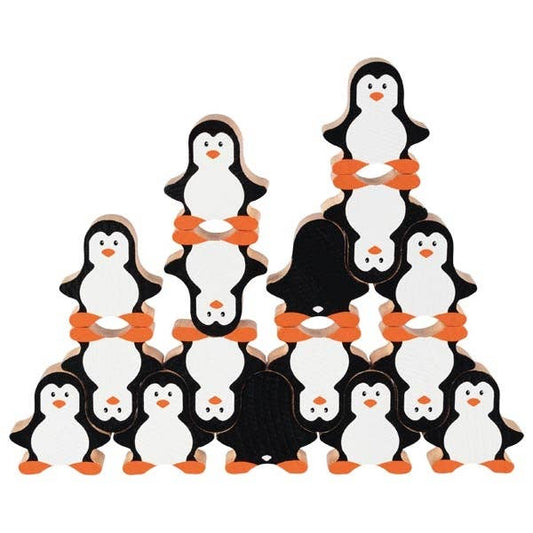 Penguin stacking game