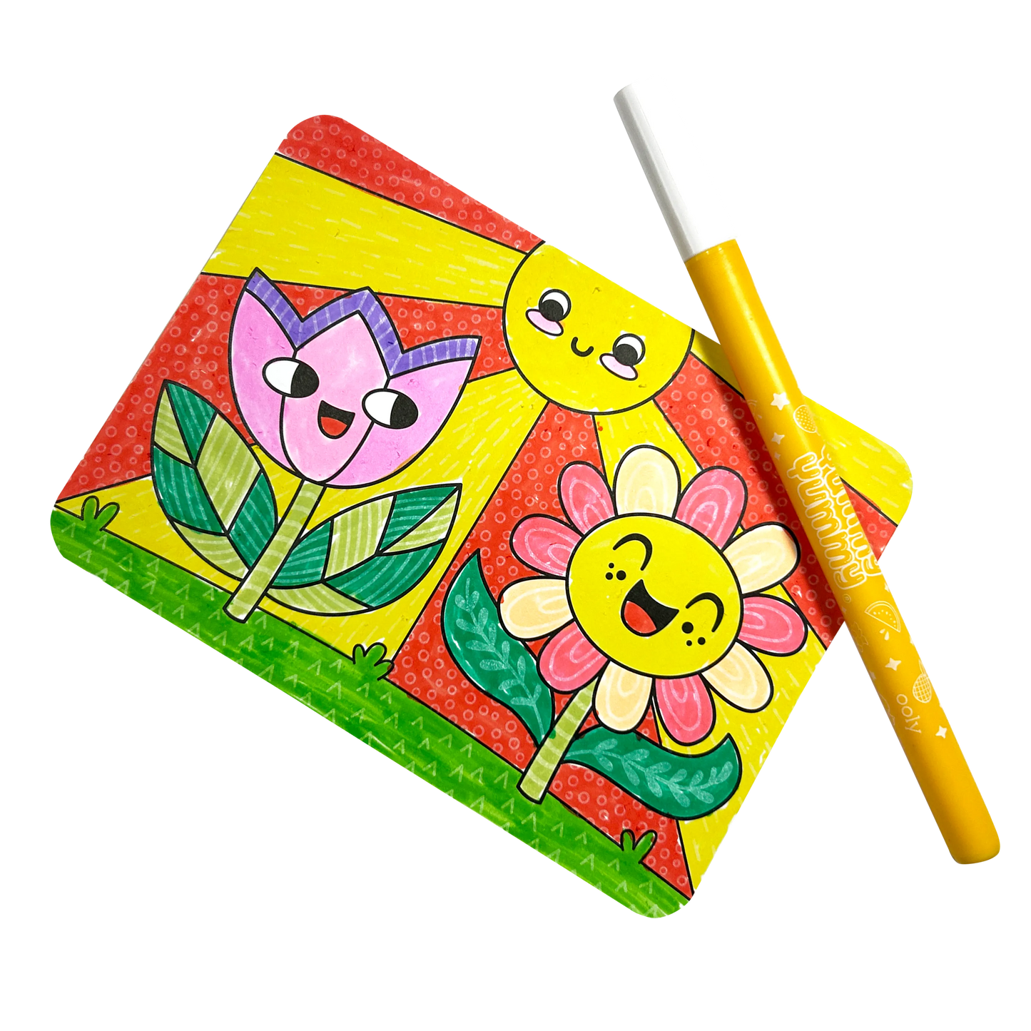 Undercover Art Hidden Patterns Color Activity - Garden Pals