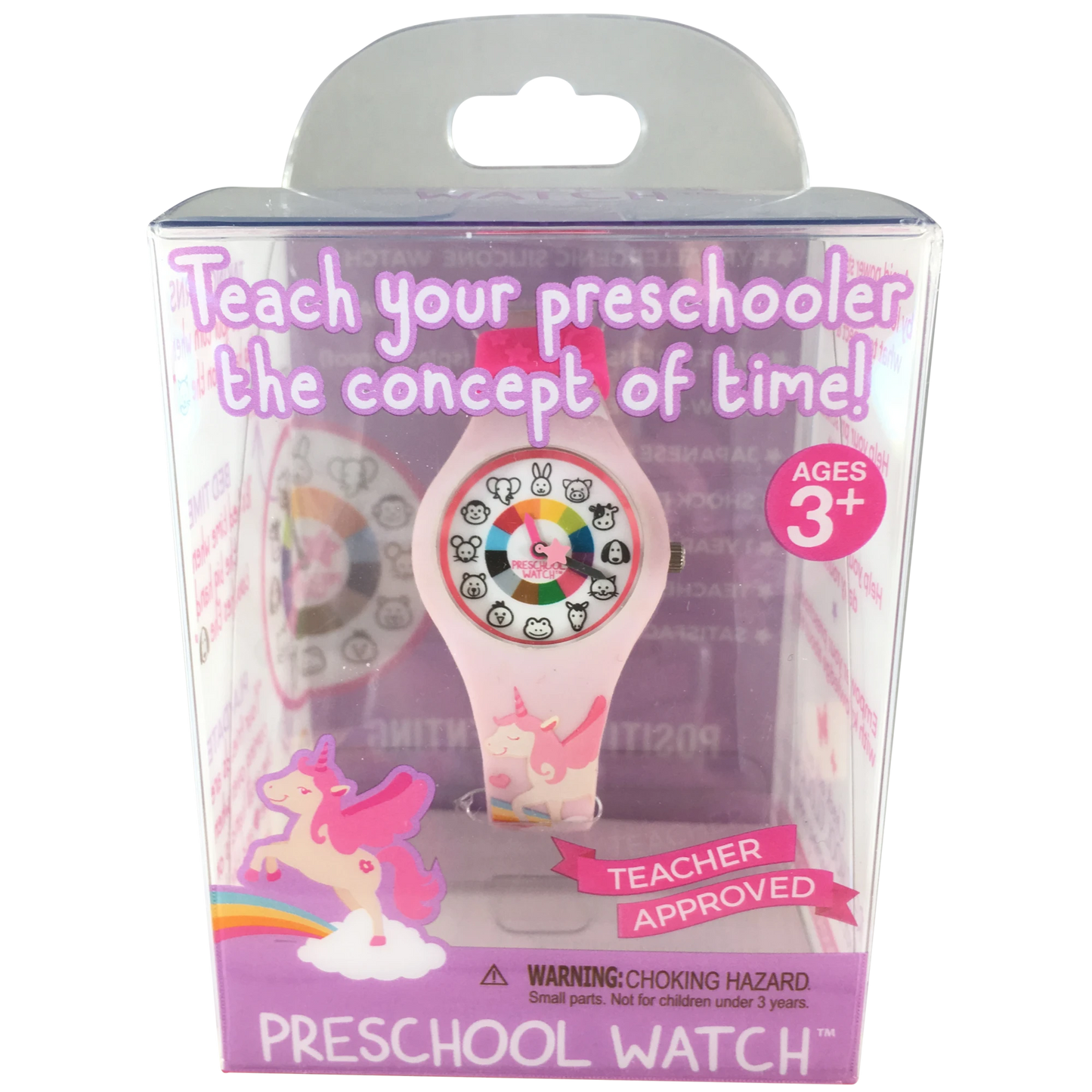 Unicorn Silicone Preschool Watch