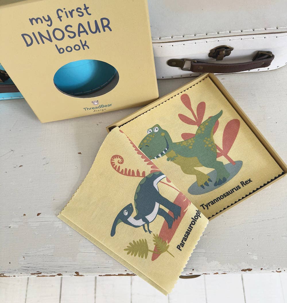 ThreadBear | My First Dinosaur Book Rag Book