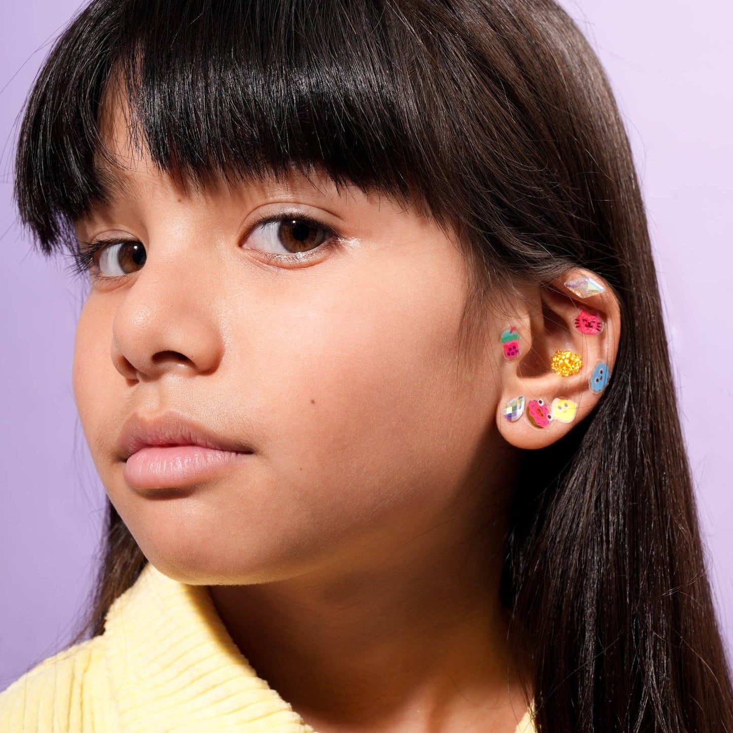 KIDS STICKY EARRINGS - KAWAII