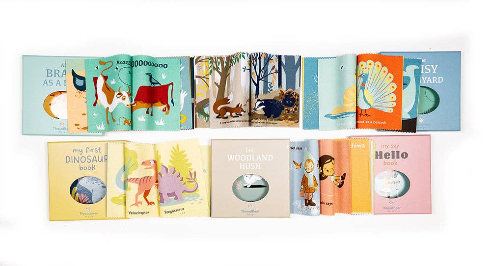 ThreadBear | My First Dinosaur Book Rag Book