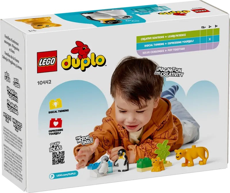 LEGO Duplo - Wild Animal Families:  Penguins & Lions